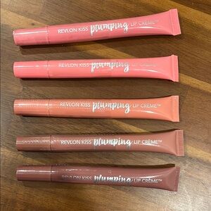 Revlon Kiss Plumping Lip Crème Bundle Lot